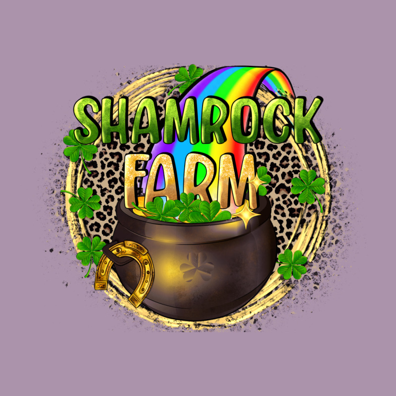 St. Patrick's Shamrock Farm Heavyweight Hoodie by CowGirlArtShop | Teevron