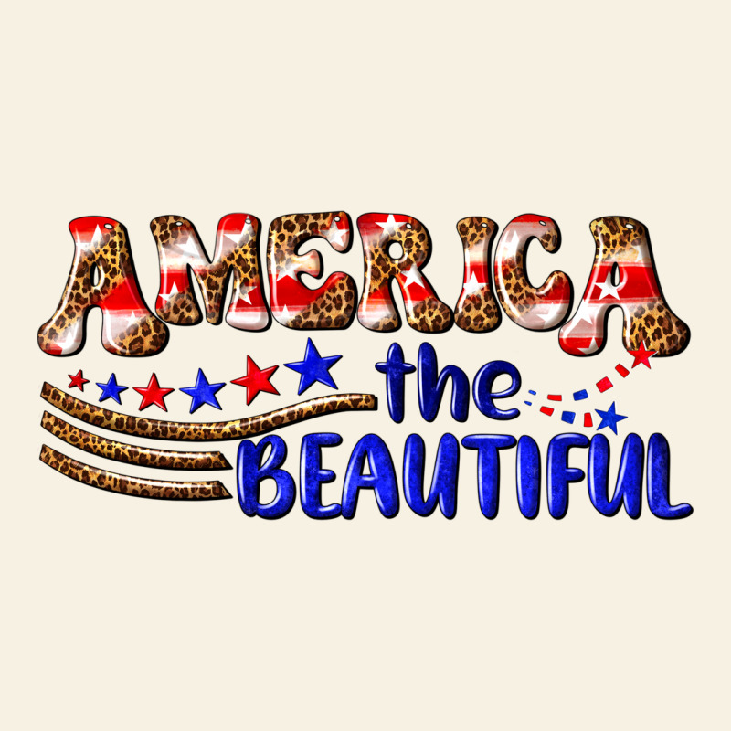 America The Beautiful Vintage Tee by NancyCooperArtShop | Teevron
