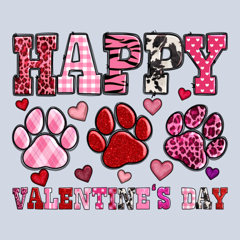 Happy Valentine's Day Paws Premium Sweatshirt by OliviaCreatesArt | Teevron
