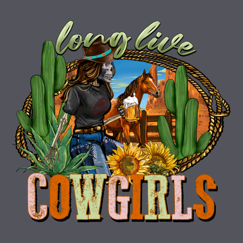 Long Live Cowgirls Vintage Hoodie by NancyCooperArtShop | Teevron
