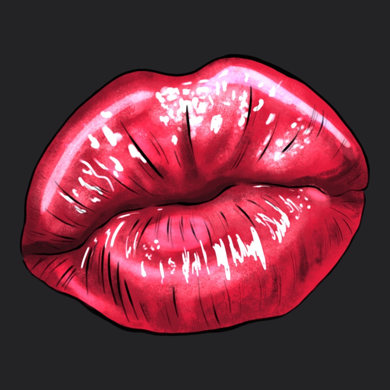 Lips Mark Vintage Tee by NancyCooperArtShop | Teevron