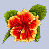 Hawaiian Hibiscus Flower Long Sleeve Tee | Teevron