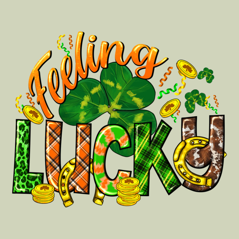 Feeling Lucky St. Patrick's Day Heavyweight Hoodie by CowGirlArtShop | Teevron