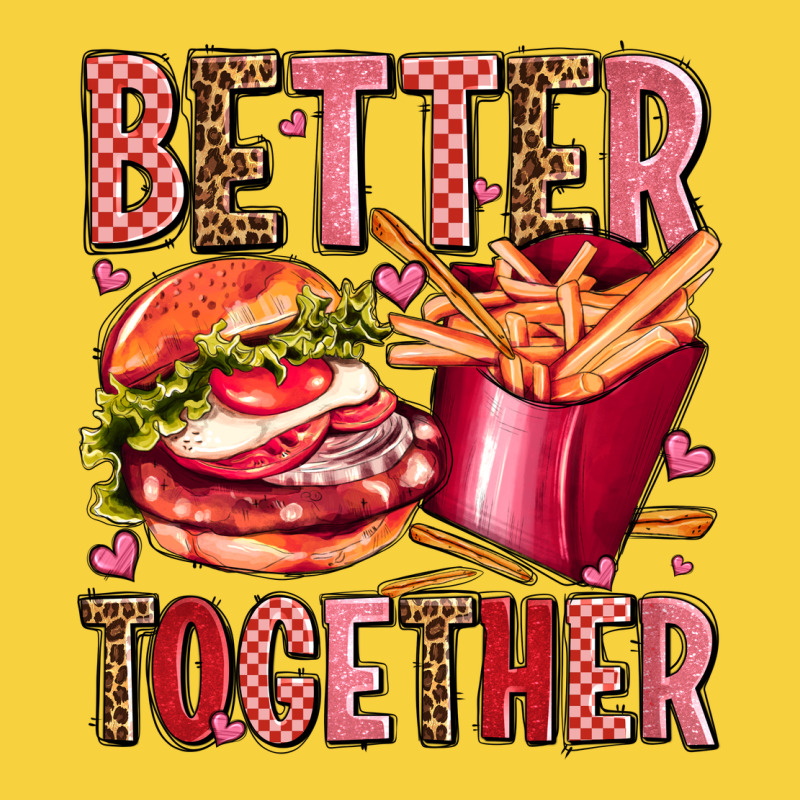 Hamburger Potatoes Better Together Olivia Premium Sweatshirt by OliviaCreatesArt | Teevron