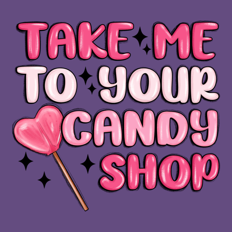 Take Me To Your Candy Shop Vintage Hoodie by MaliasSmallBusiness | Teevron
