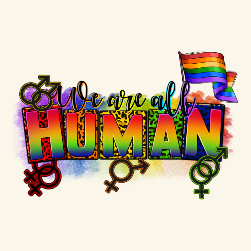 We Are All Human Premium Hoodie by CowGirlArtShop | Teevron