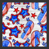 4th of july flip flops seamless pattern | Teevron