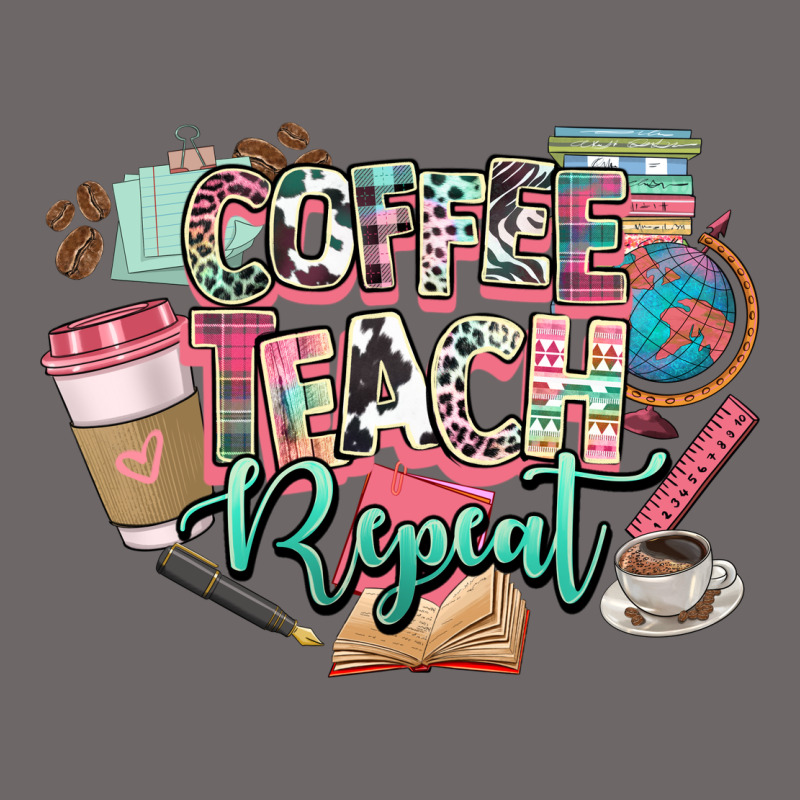 Coffee Teach Repeat Teacher Classic Tee by NancyCooperArtShop | Teevron
