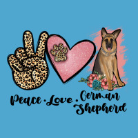Peace Love German Shepherd Premium Hoodie | Teevron