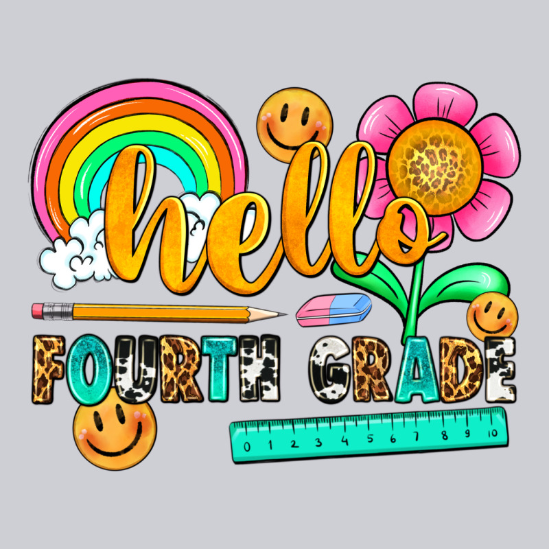 Hello Fourth Grade Classic Tee by NancyCooperArtShop | Teevron