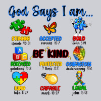 God Says I Am Autism Heavyweight Sweatshirt | Teevron