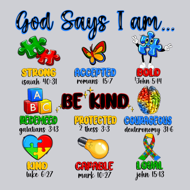 God Says I Am Autism Heavyweight Sweatshirt by Artiststas | Teevron
