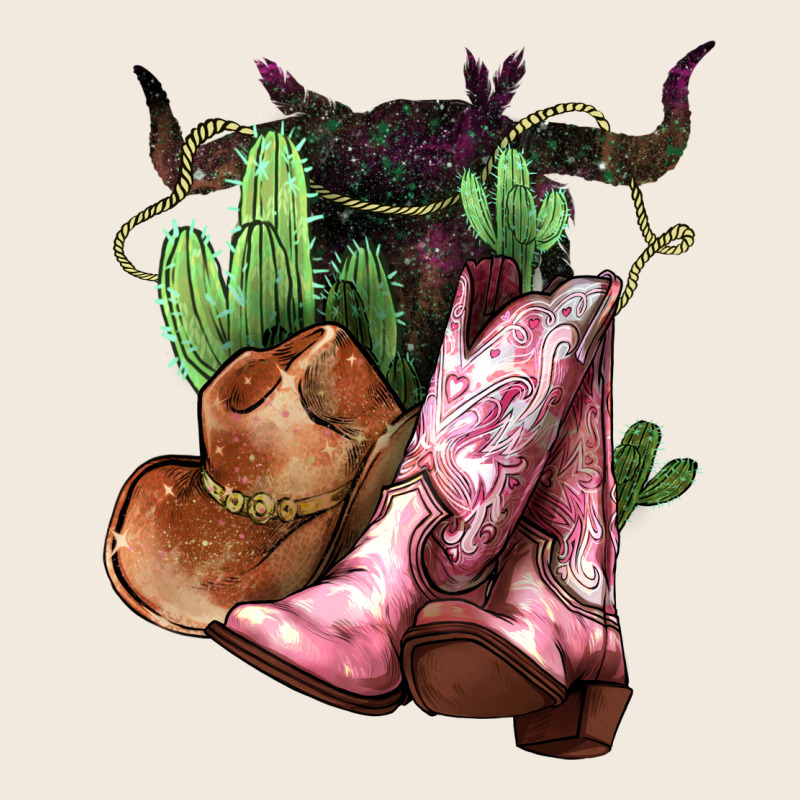 Cowgirl Boots Hat Horns Cactus Zipper Hoodie by HowdyJamesFarm | Teevron