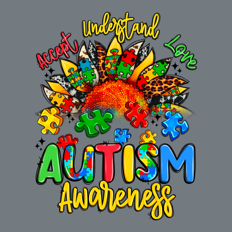 Accept Understand Love Autism Awareness Heavyweight Sweatshirt by Artiststas | Teevron