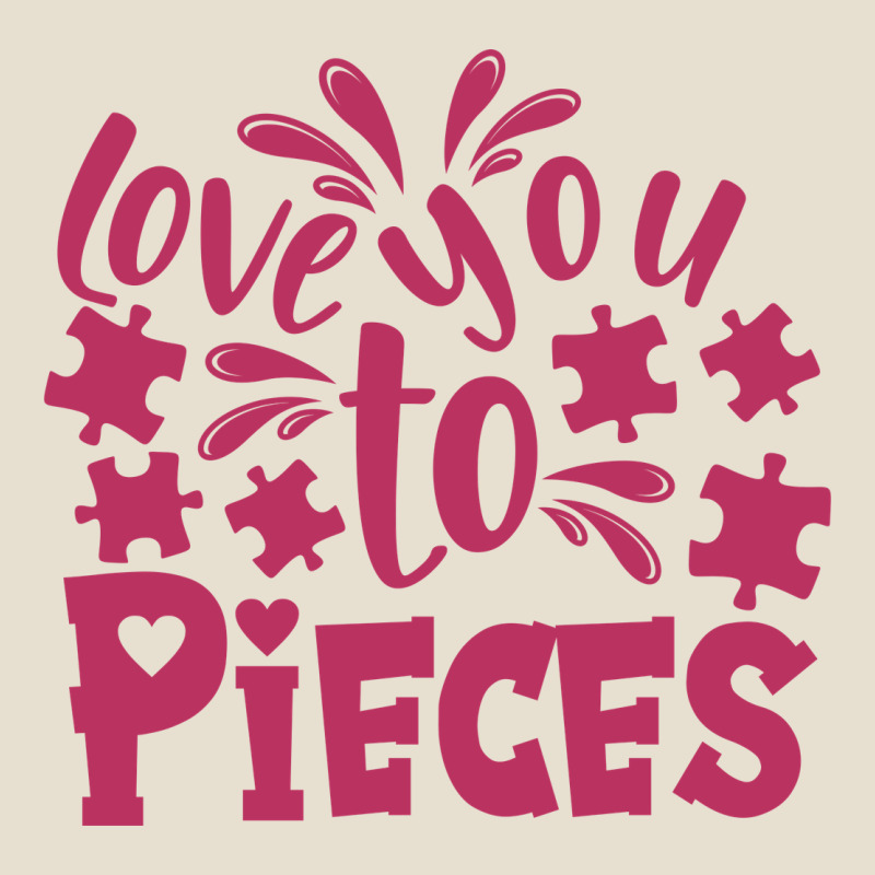 Love You To Pieces Urban Hoodie by CowhideDigitalArt | Teevron