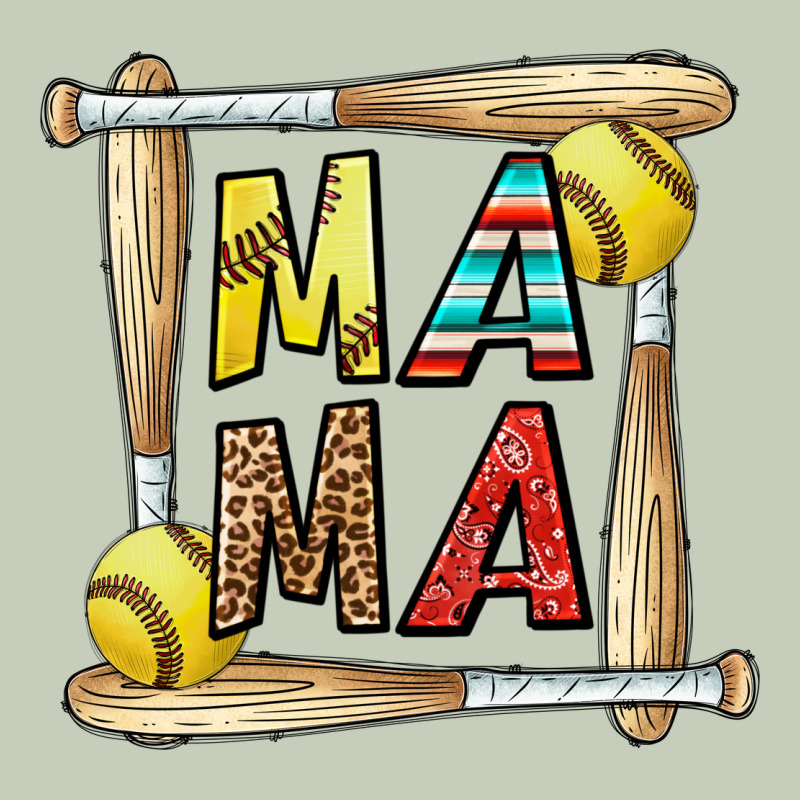 Softball Mama Classic Tee by CowhideDigitalArt | Teevron