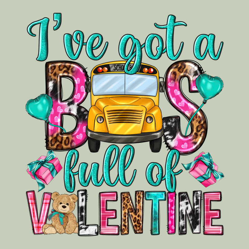 Ive Got A Bus Full Of Valentine Classic Tee by NancyCooperArtShop | Teevron