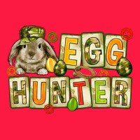 Egg Hunter With Camouflage Plate Letters Easter Zipper Hoodie | Teevron