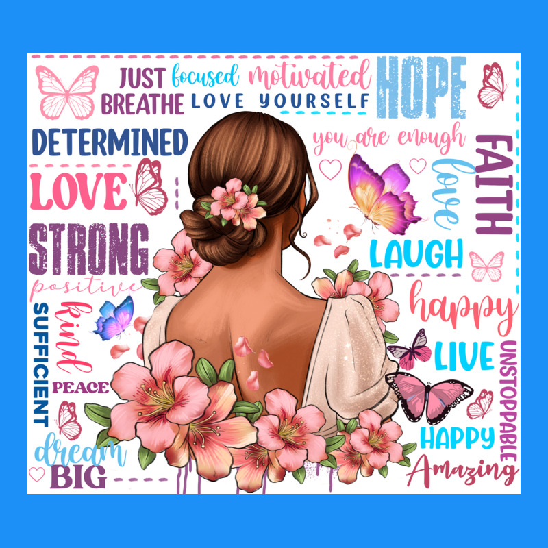 Positive Affirmations Girl Classic Tee by MaliasSmallBusiness | Teevron