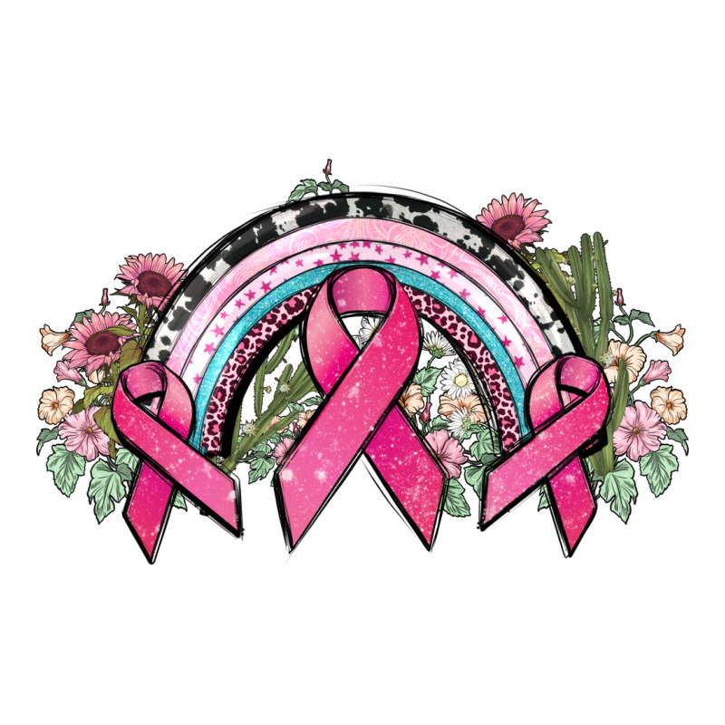 Cancer Ribbon Rainbow Cancer Awareness Zipper Hoodie by HowdyJamesFarm | Teevron