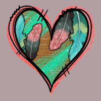 Feather Heart Vintage Hoodie | Teevron