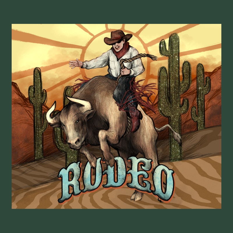 Rodeo Cowboy Bullfighter Western 20oz Skinny Zipper Hoodie by HowdyJamesFarm | Teevron
