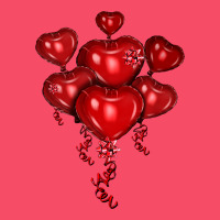 Heart Balloons Olivia Premium Sweatshirt | Teevron