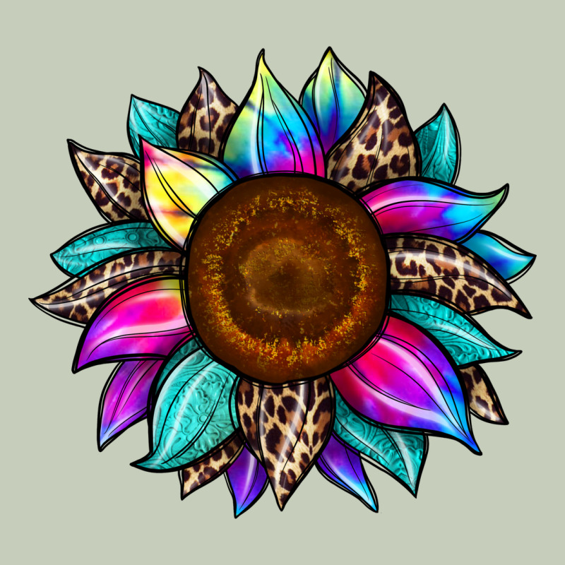 Sunflower Tie Dye Ladies Tee by JahusDesignShop | Teevron