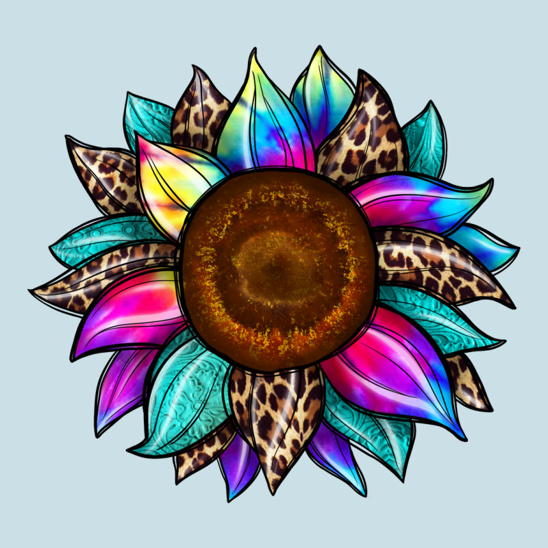 Sunflower Tie Dye Ladies Tee by JahusDesignShop | Teevron