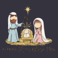 O Come Let Us Adore Him Vintage Hoodie | Teevron