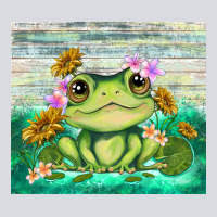 Frog With Sunflower Zipper Hoodie | Teevron