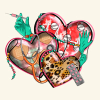 Nurse Hearts Premium Hoodie | Teevron