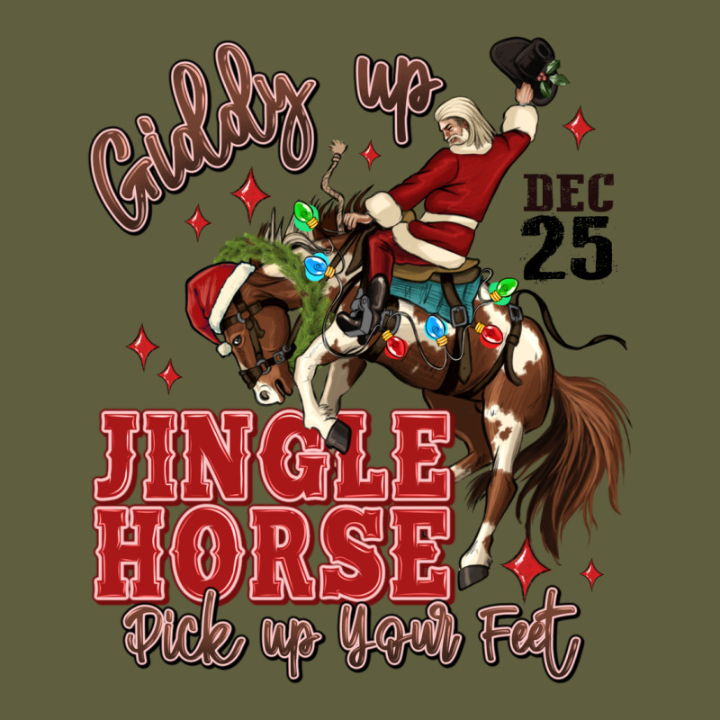 Giddy Up Jingle Horse Pick Up Your Feet Vintage Tee by MaliasSmallBusiness | Teevron