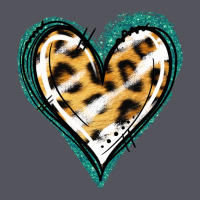 Glitter Leopard Heart Vintage Hoodie | Teevron