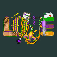 Love Nurse Mardi Gras Premium Sweatshirt | Teevron