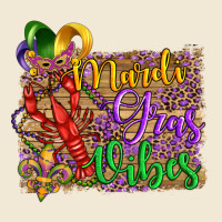 Mardi Gras Vibes Crawfish Mask And Fleur De Lis Premium Tee | Teevron