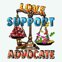 Love Support Advocate Premium Hoodie | Teevron