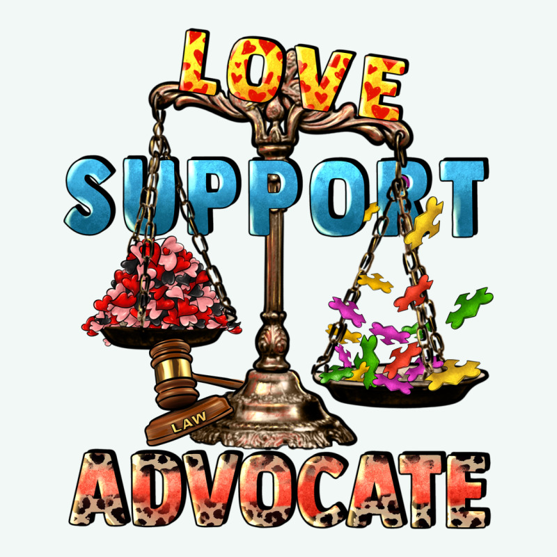 Love Support Advocate Premium Hoodie by CowGirlArtShop | Teevron