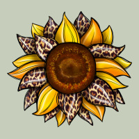 Sunflower Leopard Ladies Tee | Teevron