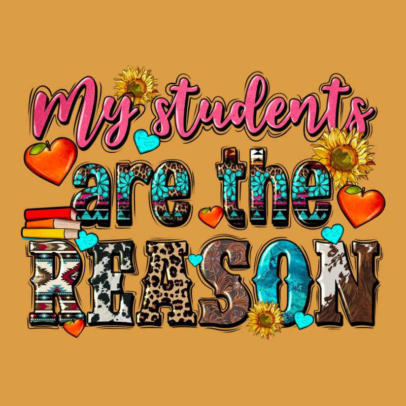 My Students Are The Reason Urban Heavy Tee by NancyCooperArtShop | Teevron