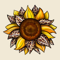 Sunflower Leopard Ladies Tee | Teevron