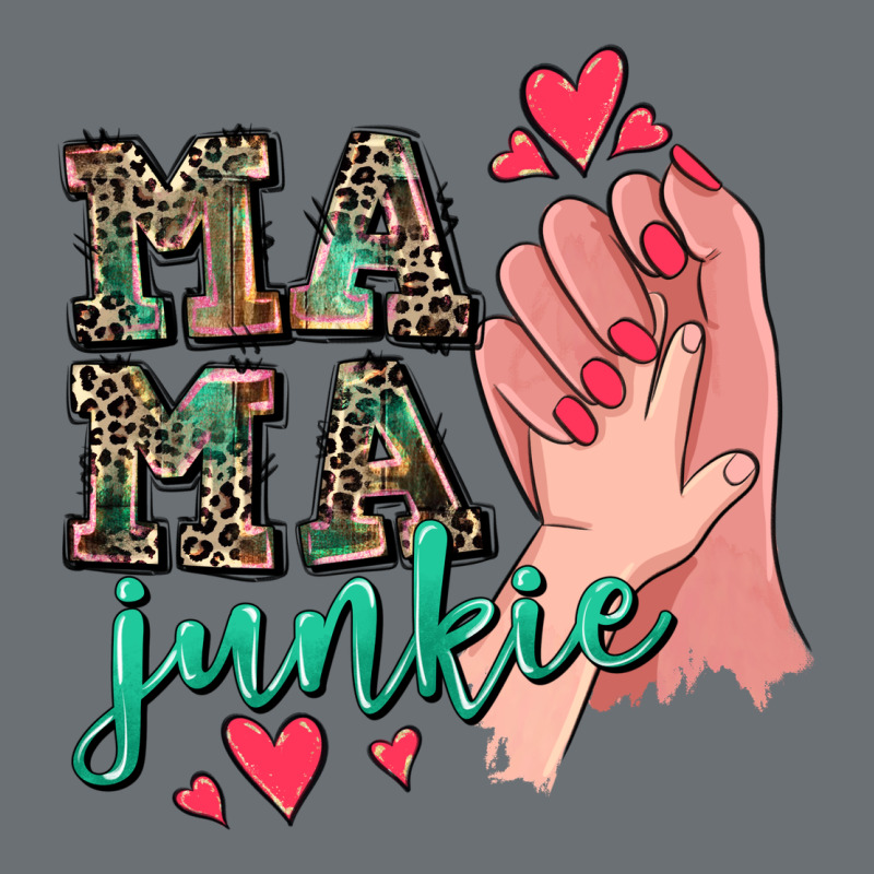 Mama Junkie Mother's Day Premium Hoodie by CowGirlArtShop | Teevron