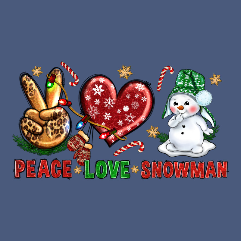 Peace Love Snowman Vintage Hoodie by NancyCooperArtShop | Teevron