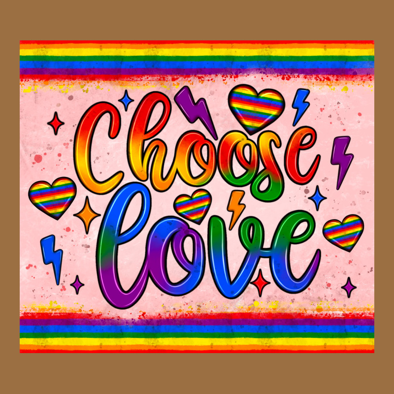 Choose Love Tumbler Vintage Tee by JahusDesignShop | Teevron