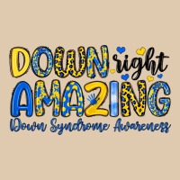 Down Right Amazing Down Syndrome Awareness Heavyweight Sweatshirt | Teevron