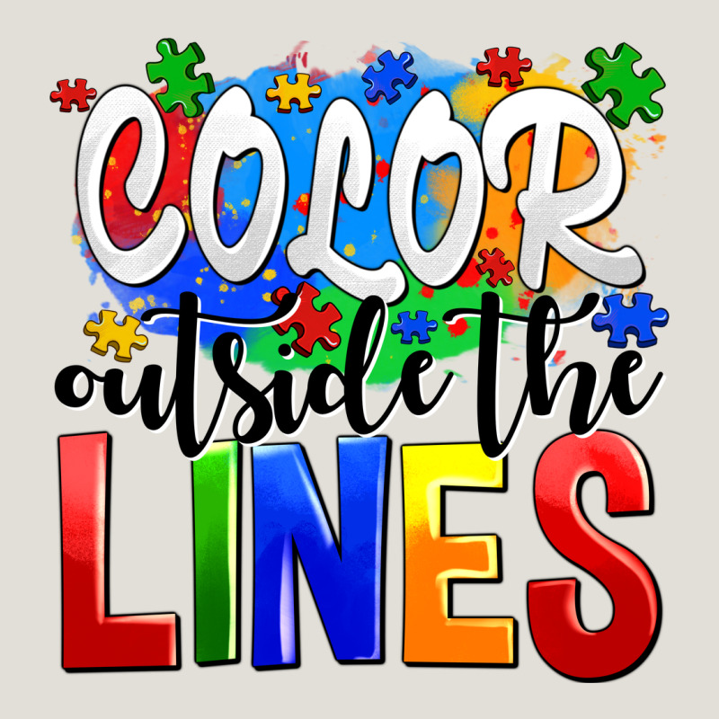 Color Outside The Lines Heavy Core Tee by AdoDesignShop | Teevron