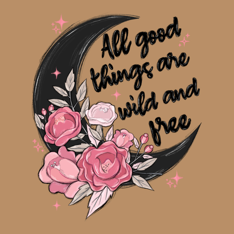 All Good Things Are Wild And Free Vintage Hoodie by MaliasSmallBusiness | Teevron