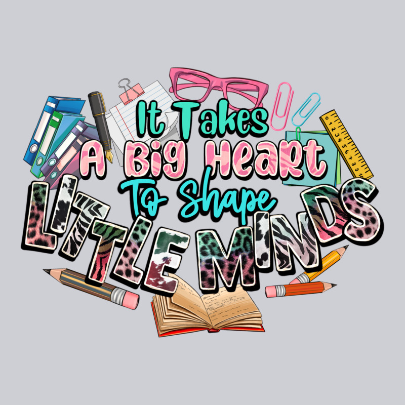 It Takes A Big Heart To Shape Little Mind Teacher Classic Tee by NancyCooperArtShop | Teevron