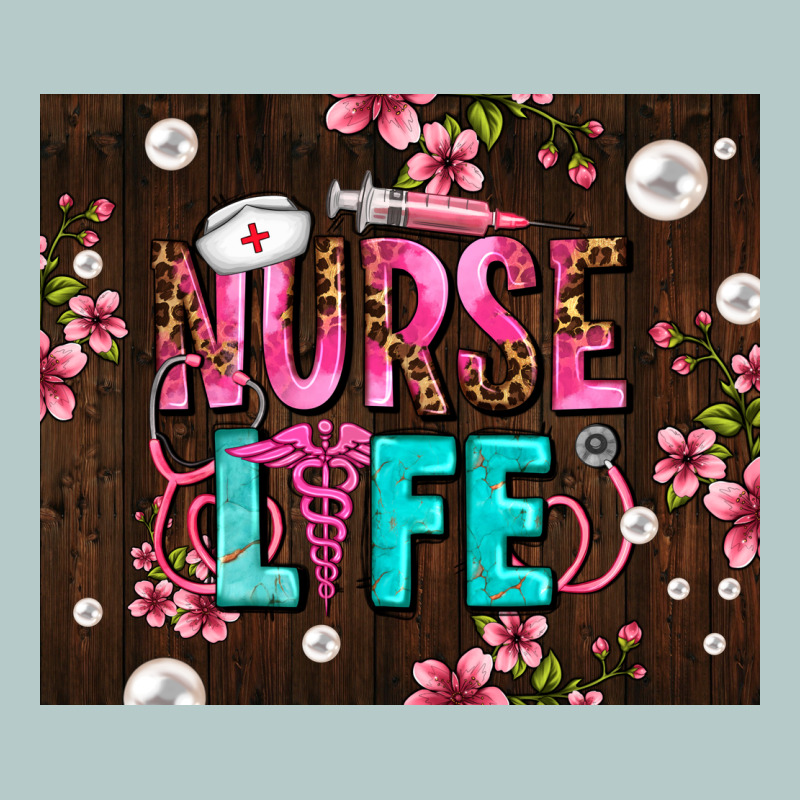 Nurse Life With Pearls Heavy Core Tee by AdoDesignShop | Teevron