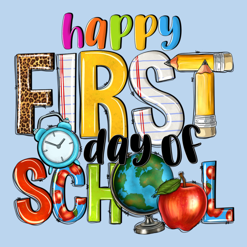 Happy First Day Of School Classic Tee by NancyCooperArtShop | Teevron